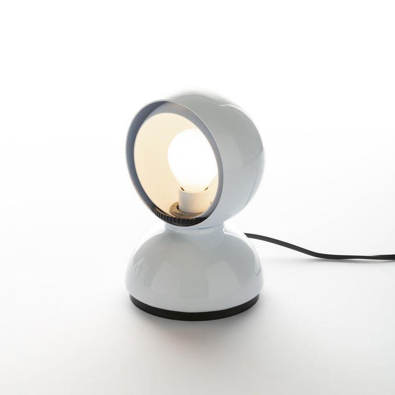Artemide Eclisse Tischleuchte Weiß Metall verstellbar