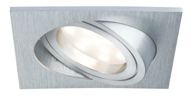 Paulmann Coin 93972 Einbaustrahler 3er-Set eckig dimmbar