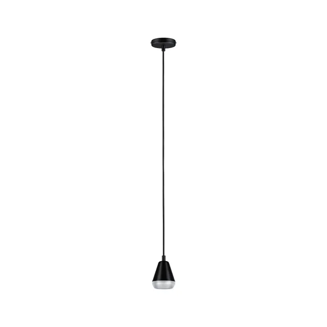 Paulmann Luia 76990 Pendelleuchte satin schwarz IP44 GU10