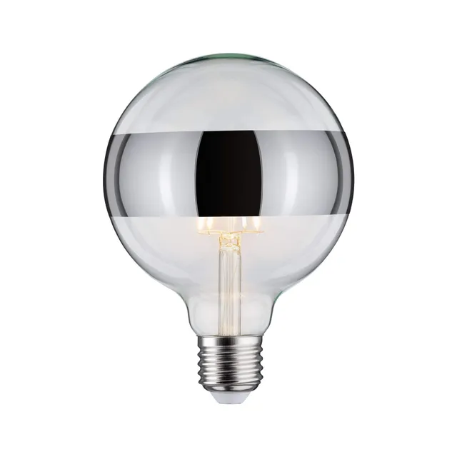 Paulmann 28681 LED G125 Ringspiegel Silber E27 dimmbar