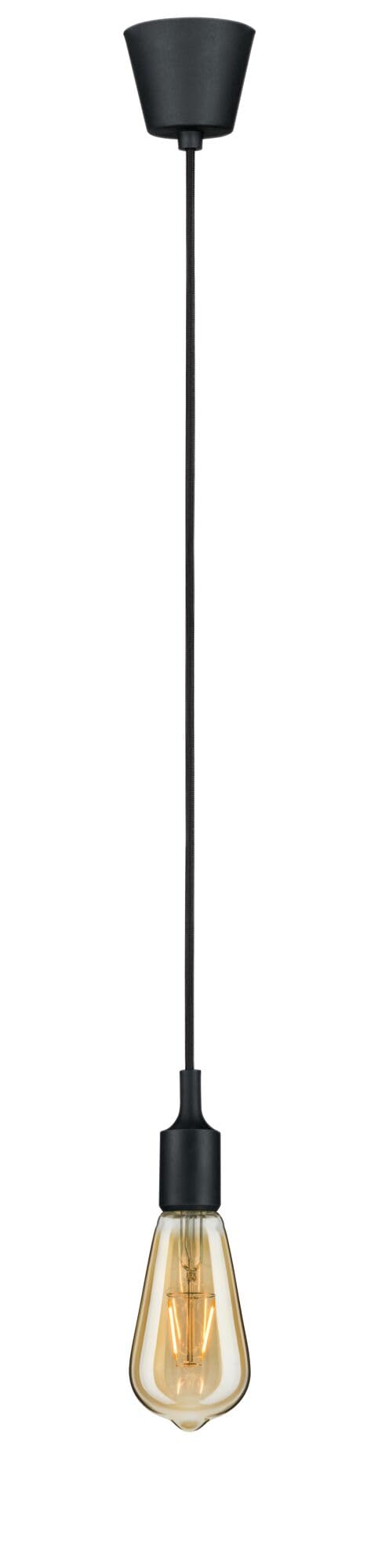 Paulmann Neordic Ketil 50381 Pendelleuchte Schwarz E27