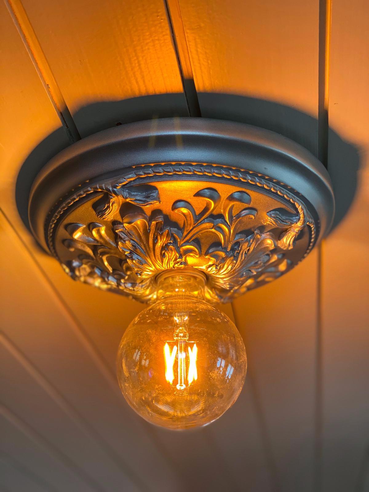 Paulmann 28399 Vintage LED Globe 95 E27 Gold 1700K 170lm