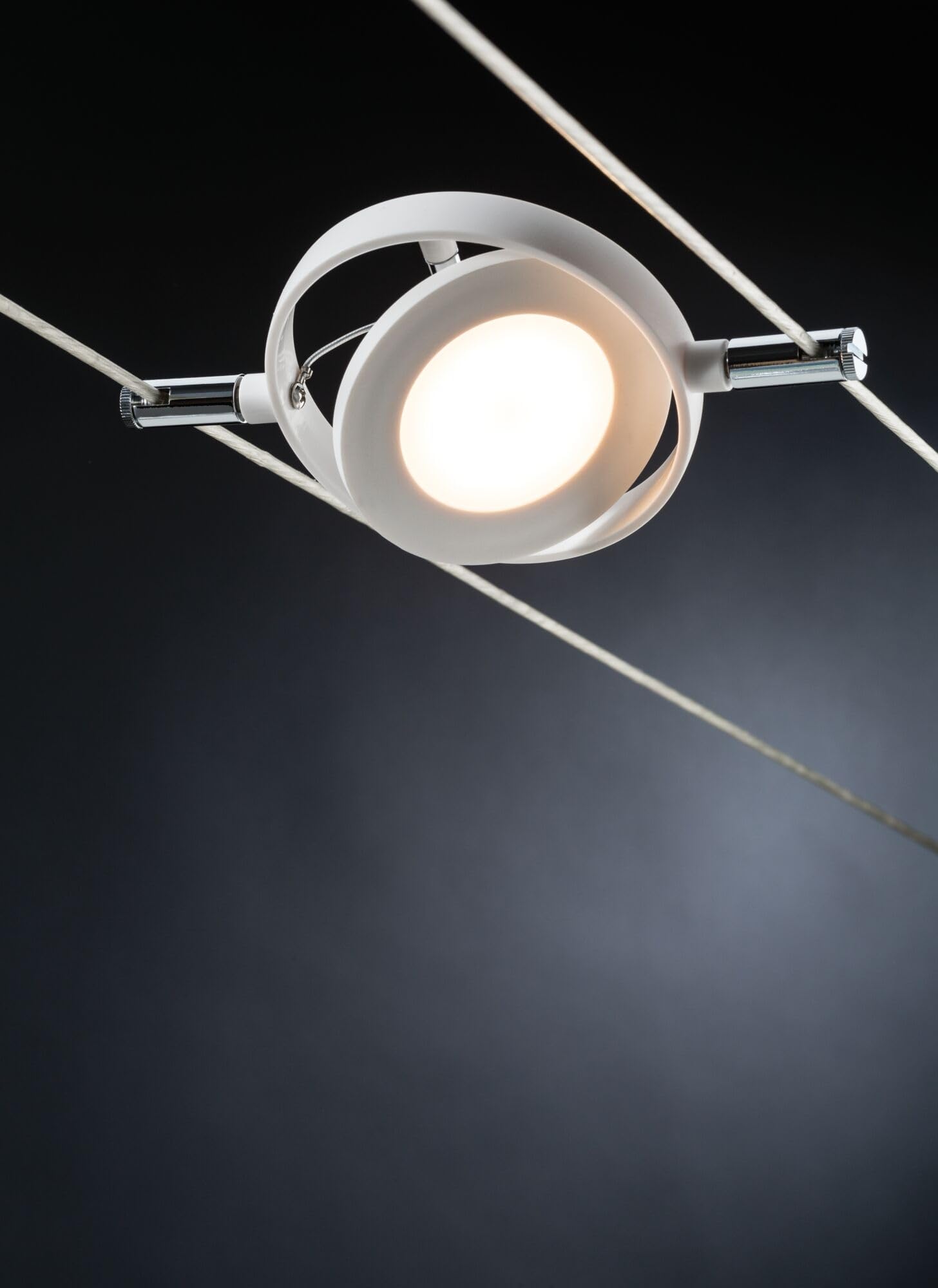 Paulmann Seilsystem 941.06 LED Seilleuchten 6er Set Weiß matt