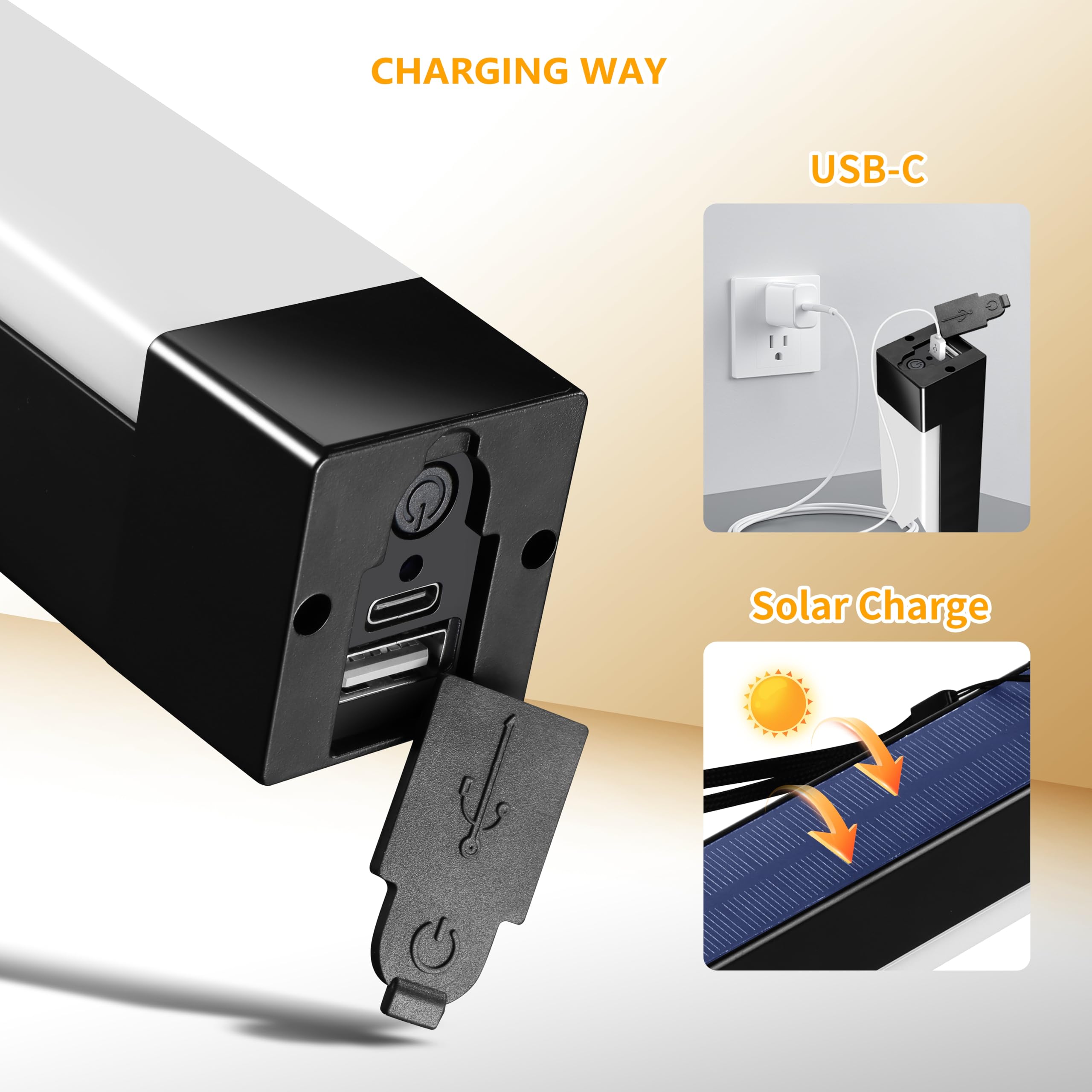 Phonar Solar Campinglaterne 1500 lm USB-C Powerbank