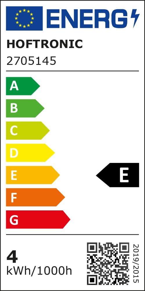 Hoftronic E14 LED Kerze C37 10er 2700K 470lm