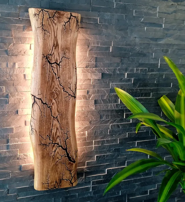 Friesenlicht Bente Wandleuchte 80 cm Eiche