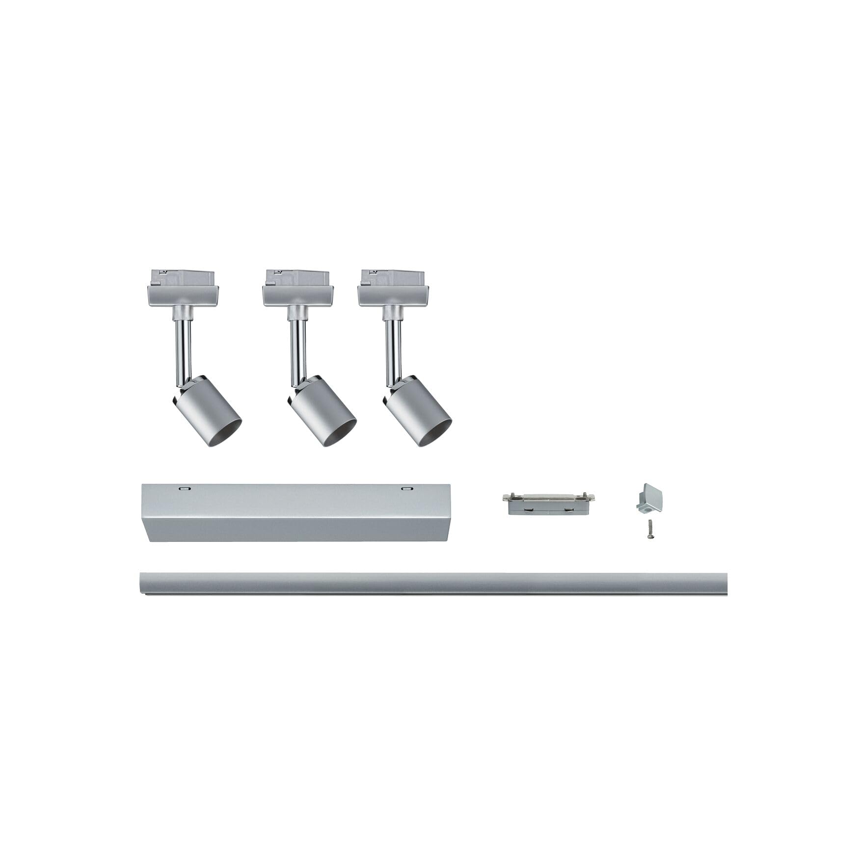 Paulmann URail Set Pure II 1m 3xGU10 Chrom matt