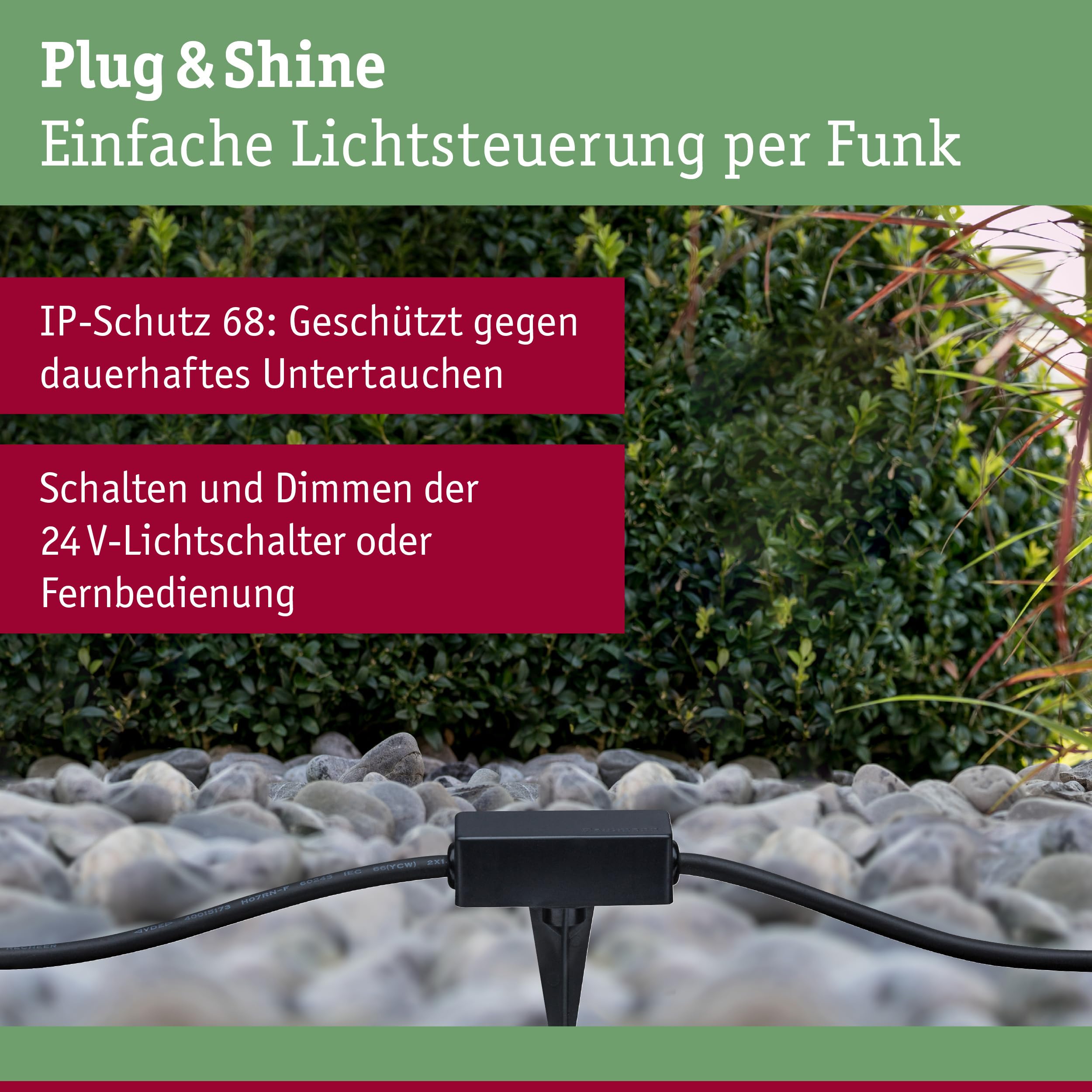 Paulmann Plug & Shine 180.10 Controller IP68 Extension