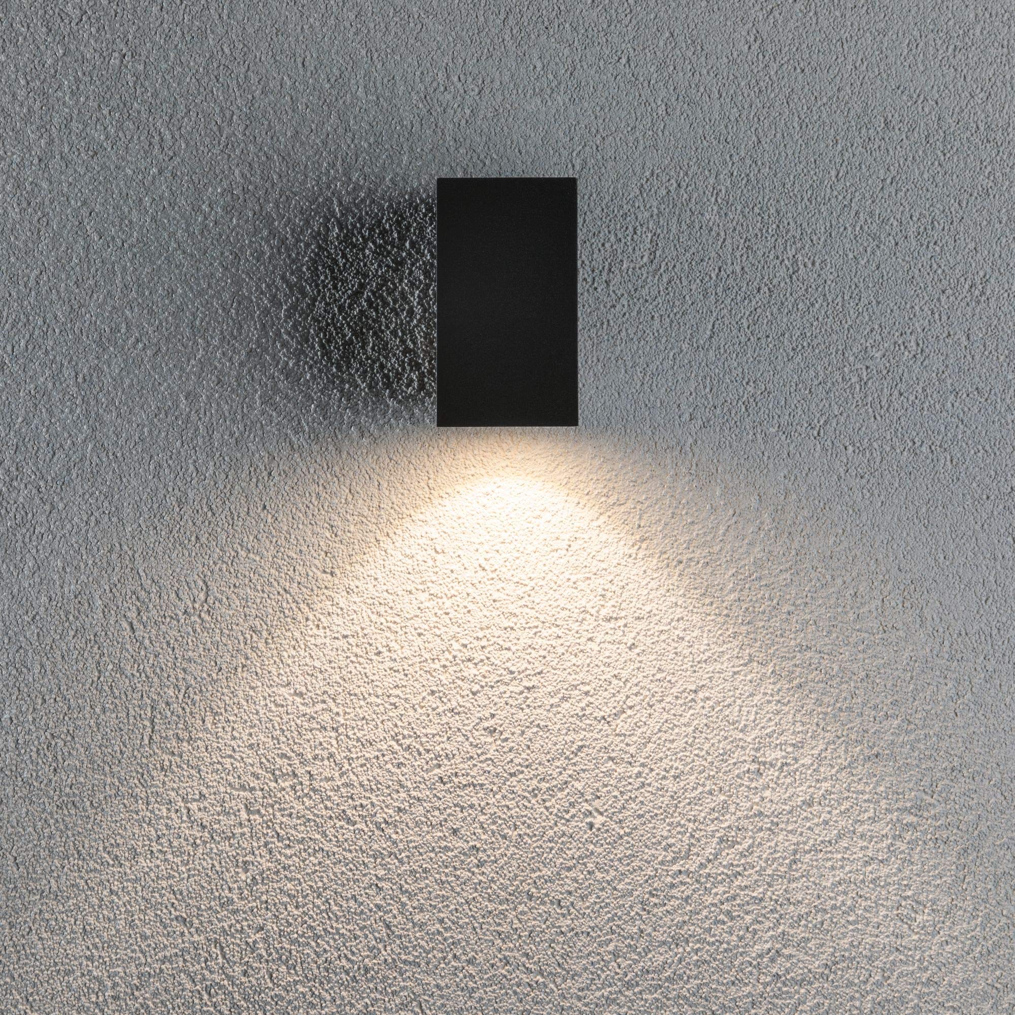 Paulmann Flame 94327 Außenwandleuchte Anthrazit 1-fach 58x75