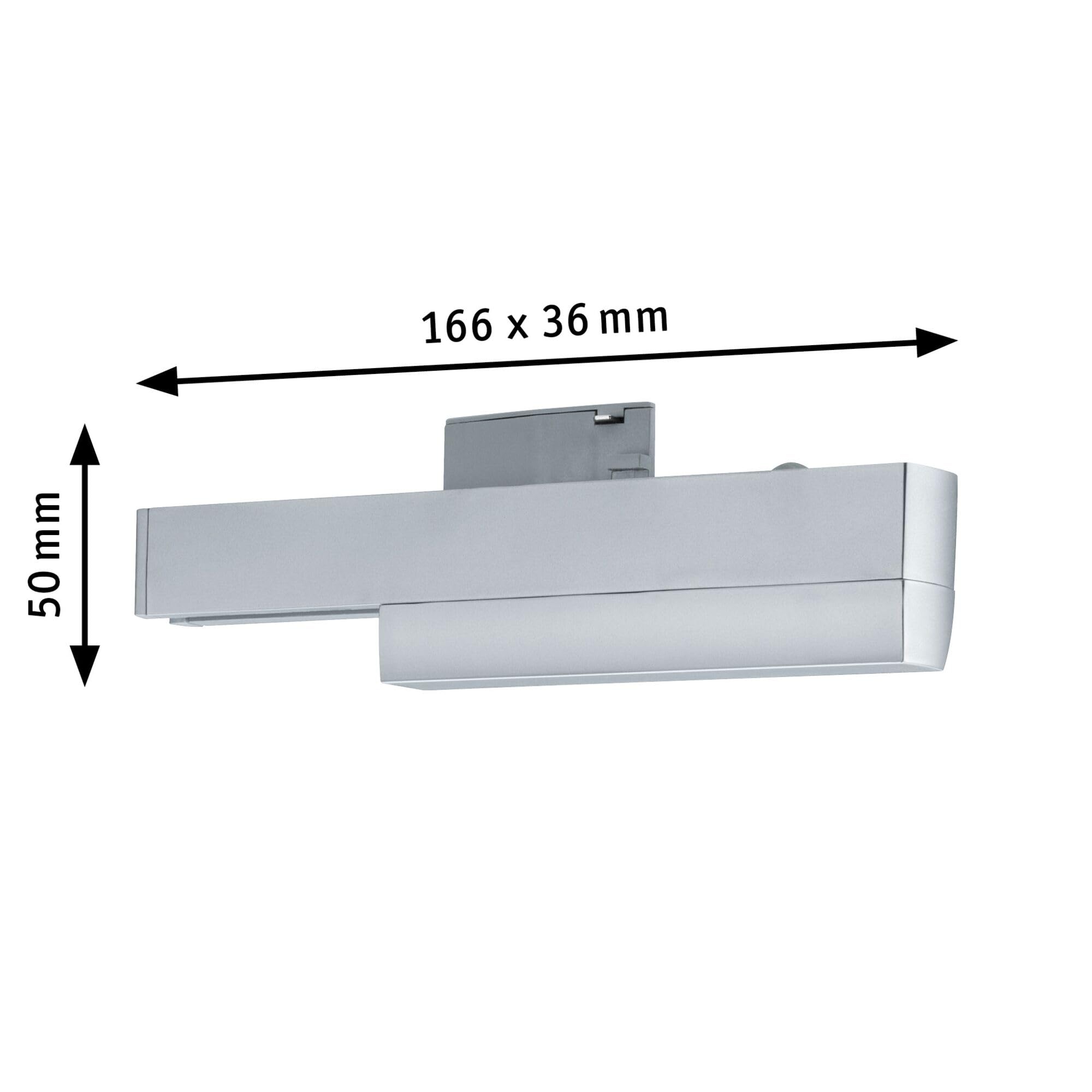 Paulmann URail 95676 Schienenadapter Zigbee 3.0 Chrom matt smart
