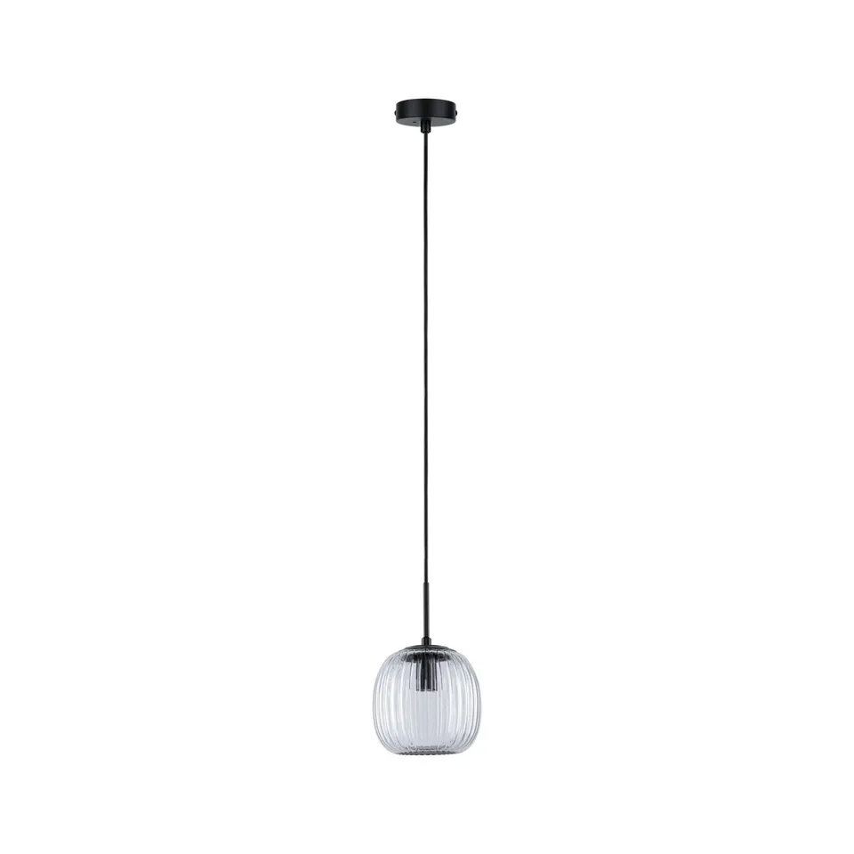 Paulmann Ruya 71147 Pendelleuchte schwarz matt IP44