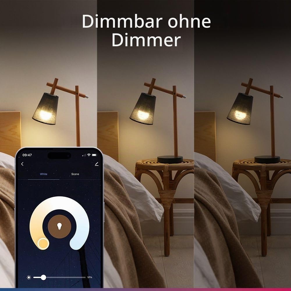 Hoftronic Smart E27 LED Lampe RGBWW 10W 1er 806 Lumen
