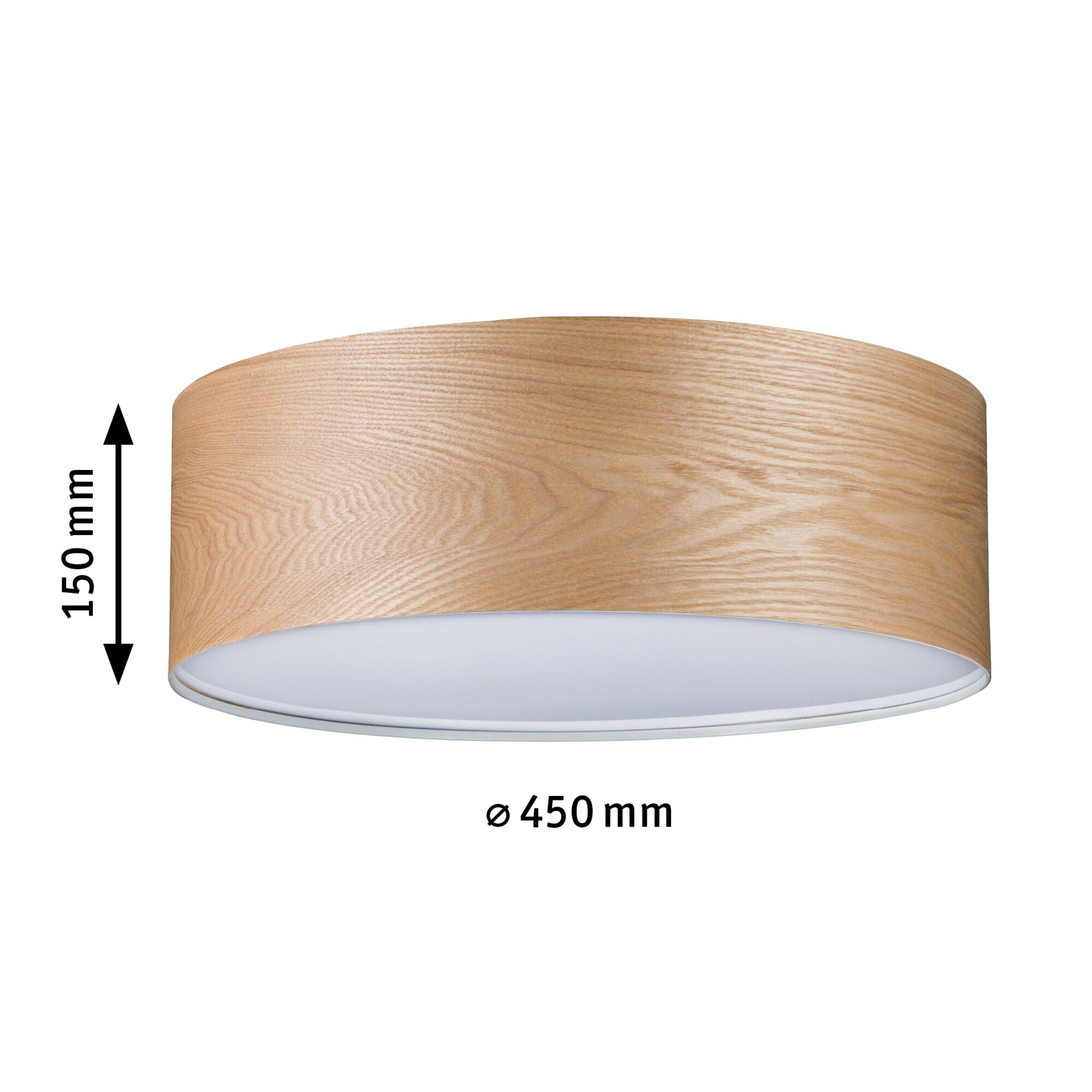 Paulmann Neordic Liska 79650 Deckenleuchte E27 Holz 3-flammig