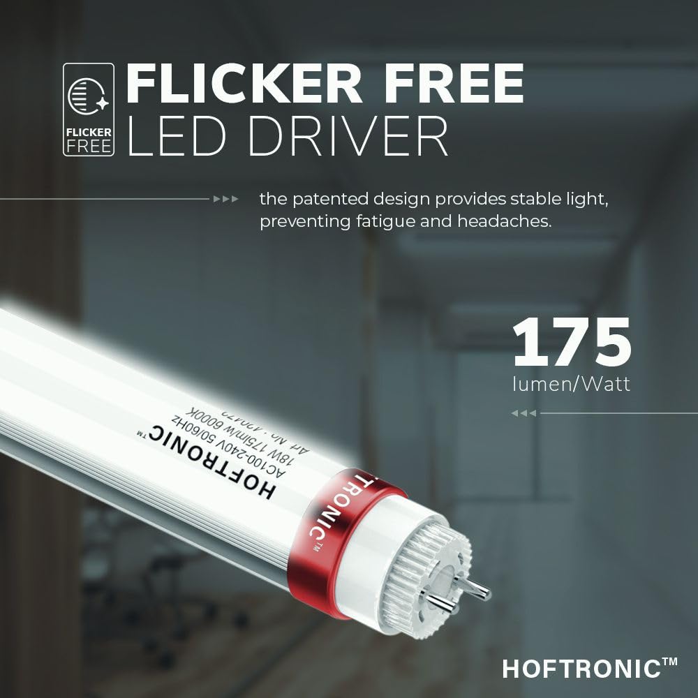 Hoftronic LED Feuchtraumleuchte 150cm 10er 6000K IP65
