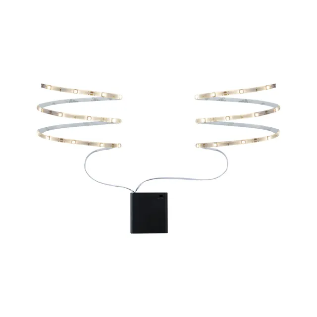 Paulmann Function 707.01 LED-Strip warmweiß 2x80cm Batterie