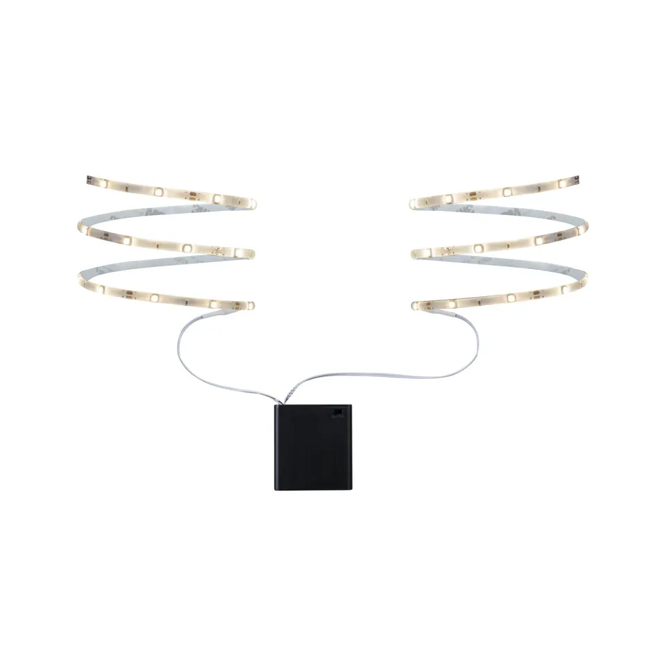 Paulmann Function 707.01 LED-Strip warmweiß 2x80cm Batterie