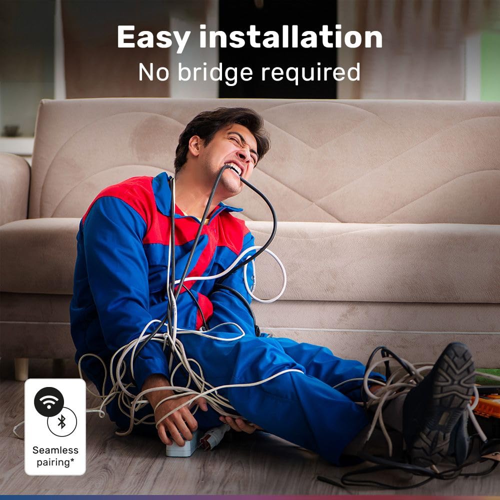 Hoftronic Smart Filament E27 G125 3er Set warm-kalt