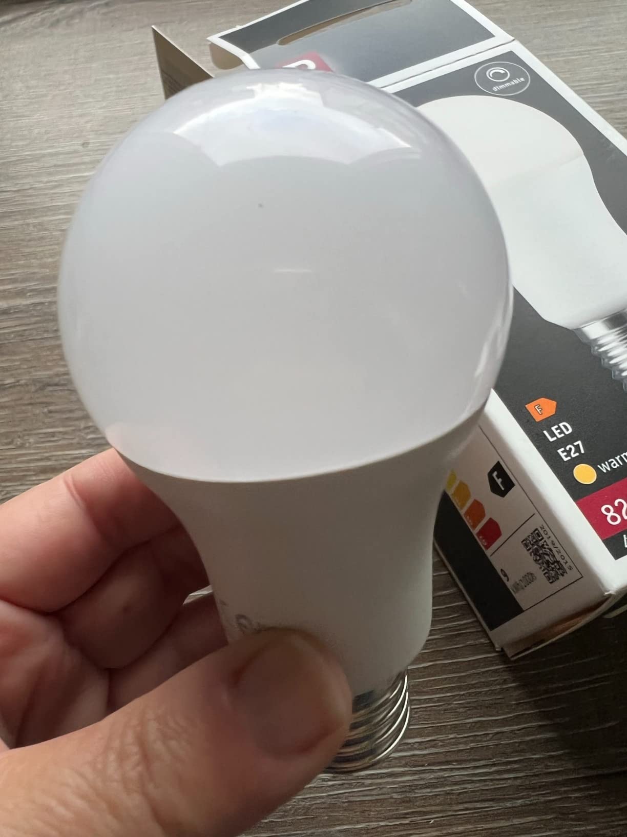 Paulmann LED Zigbee E27 9W 820lm 2700K Matt dimmbar Smart