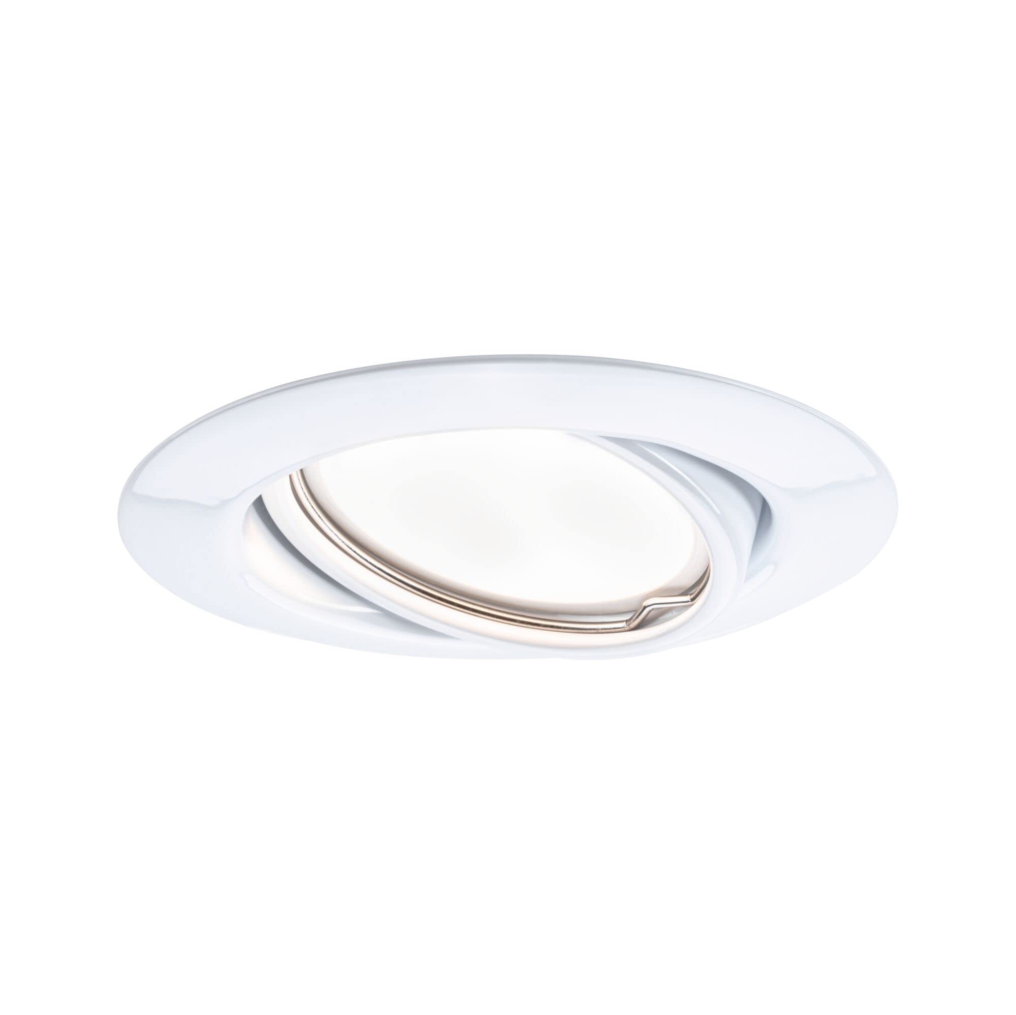 Paulmann Base Coin Einbaustrahler Weiß 3er-Set warmweiß