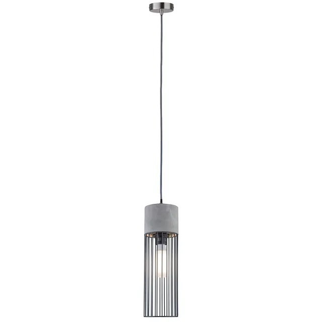 Paulmann 79618 Neordic Henja Pendelleuchte Grau Beton E27
