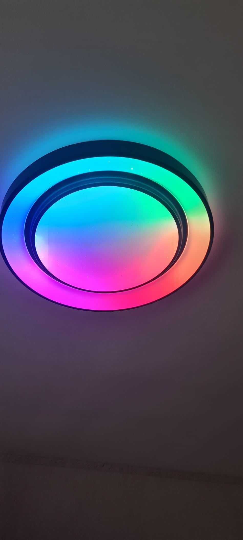 Paulmann Rainbow 70546 LED Deckenleuchte Ø380mm RGBW Chrom