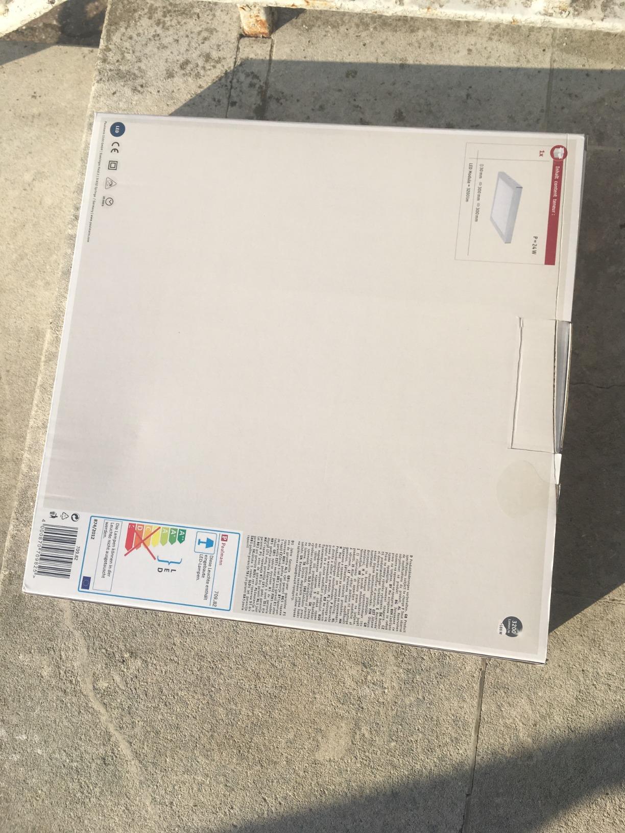 Paulmann Abia 708.99 LED Panel Deckenleuchte Ø300 Weiß