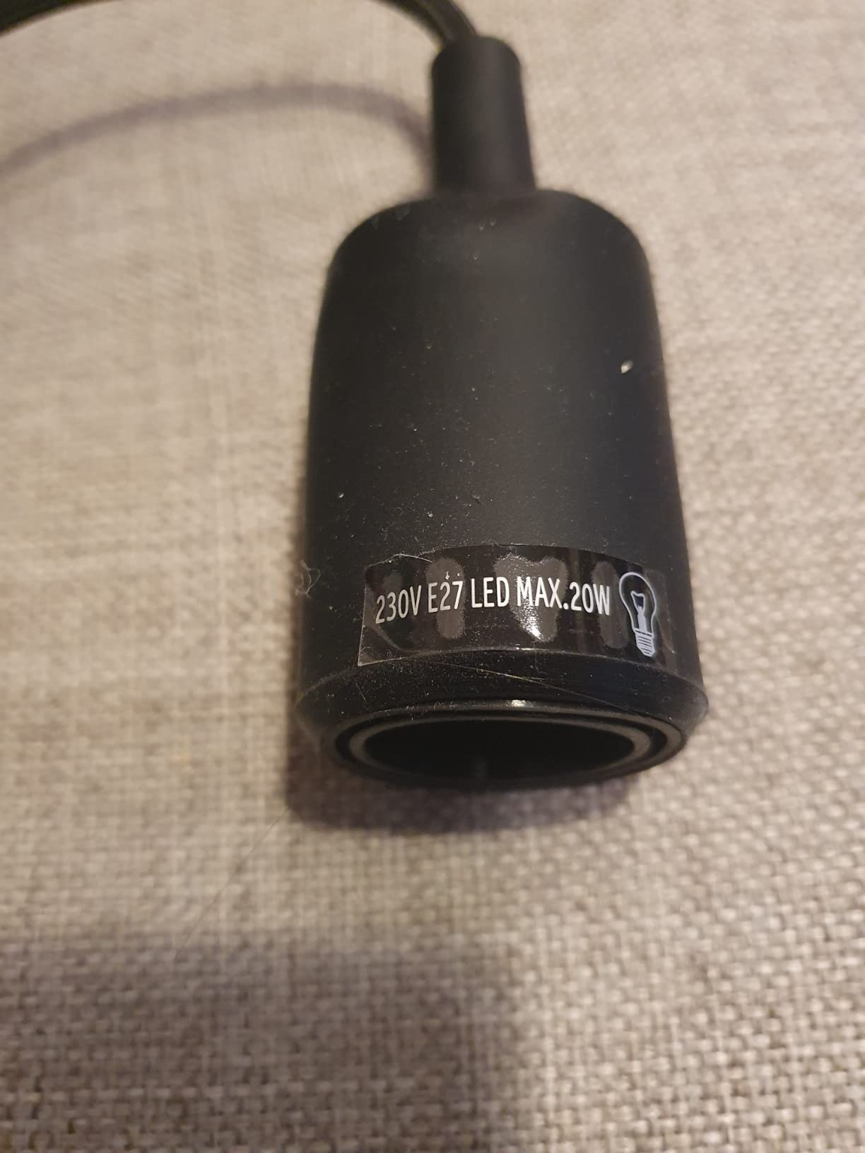 Paulmann Neordic Ketil 50346 Pendelleuchte schwarz E27 IP44