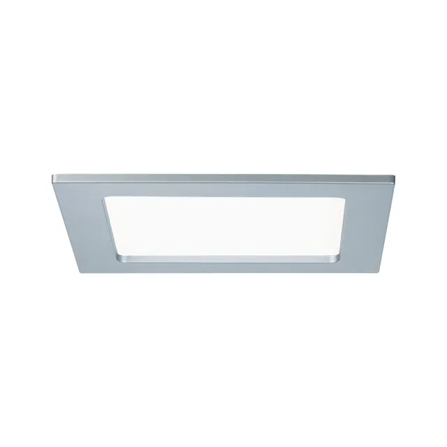 Paulmann LED Bad Einbaupanel 12W Eckig Chrom 4000K IP44