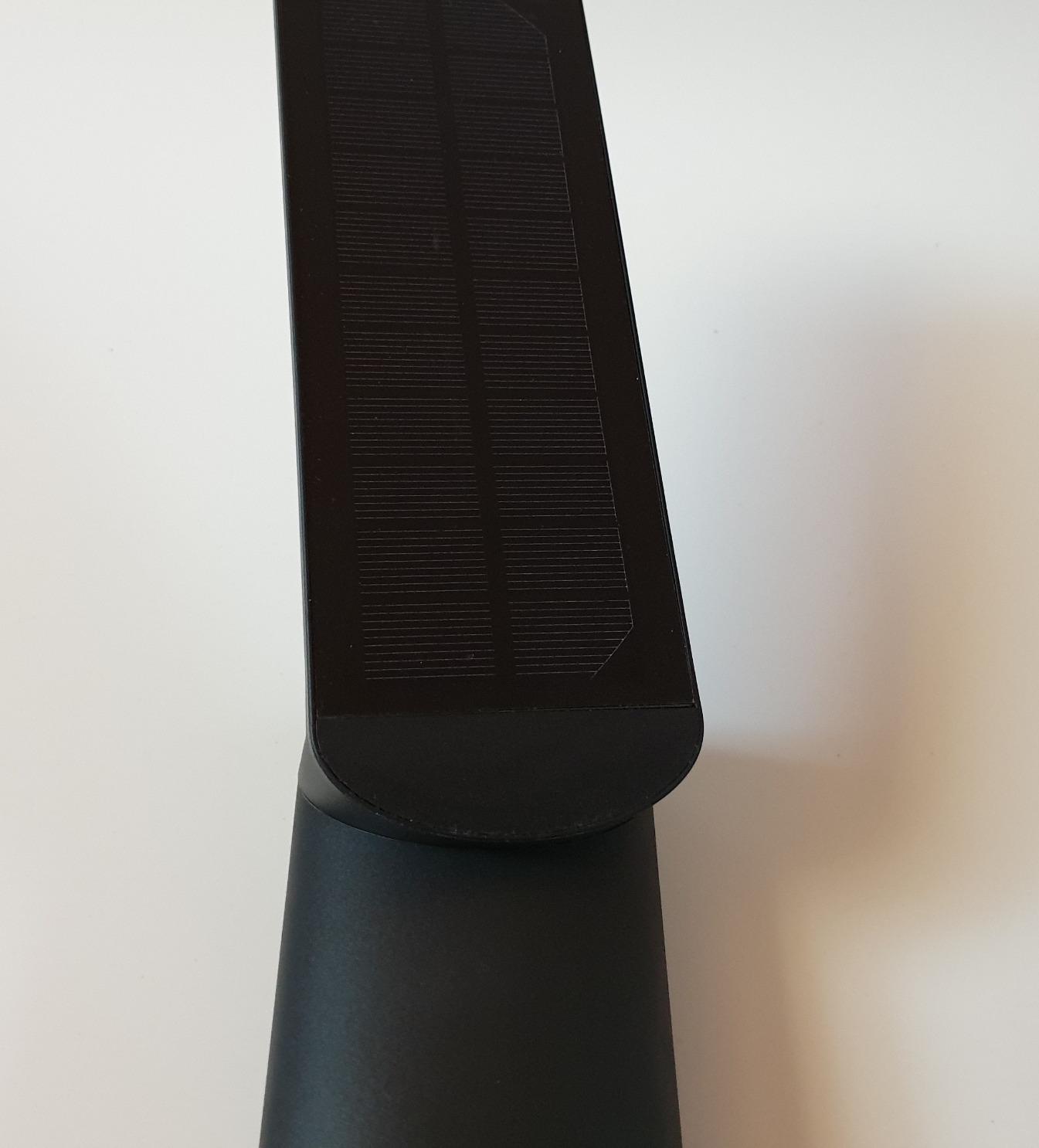 Paulmann Ilias 94260 Solar Wandleuchte Anthrazit warmweiß